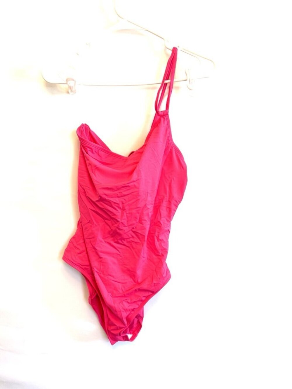 La Blanca Women’s Bright Pink One Piece Swimsuit Size 14
